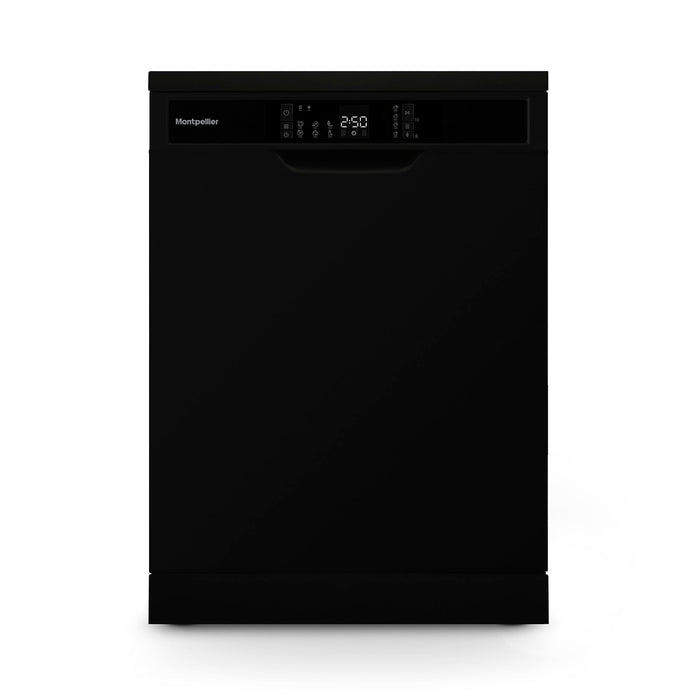 Montpellier MDWD1464K 60cm Freestanding Dishwasher in Black