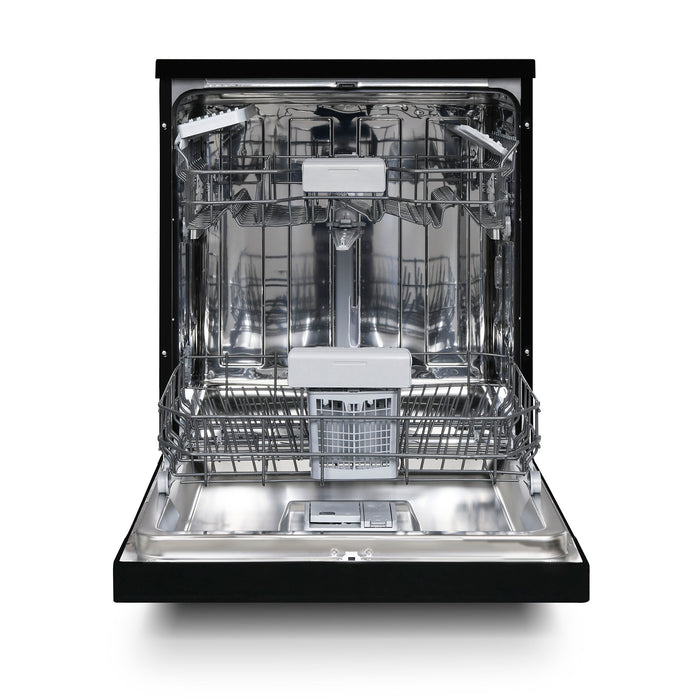 Montpellier MDWD1464K 60cm Freestanding Dishwasher in Black