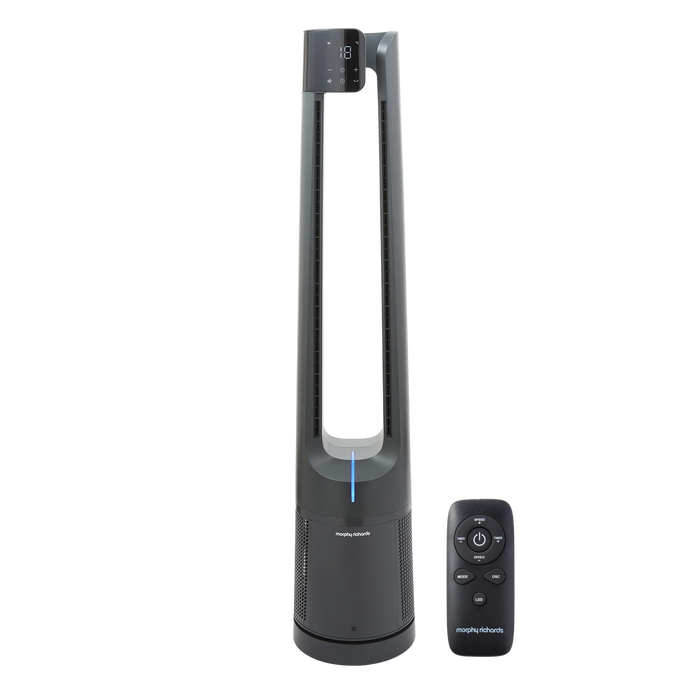 Morphy Richards Flexi Freeze 42" Bladeless Tower Fan & Air Purifier with Remote Control