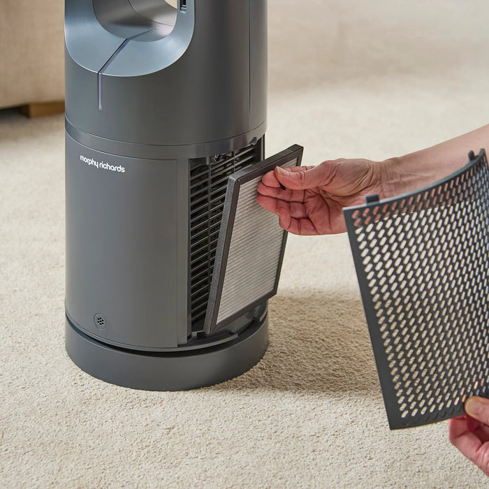 Morphy Richards Flexi Freeze 42" Bladeless Tower Fan & Air Purifier with Remote Control