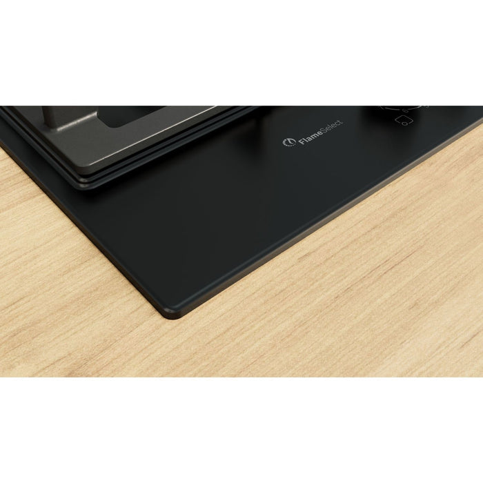 Bosch PCP6A6I90 Series 6 60cm 4 Burner Gas Hob - Black
