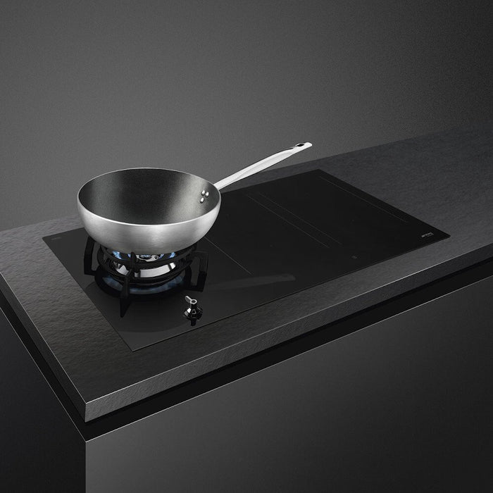 Smeg PM3953D Classic 90cm Mixed Fuel Hob, Black