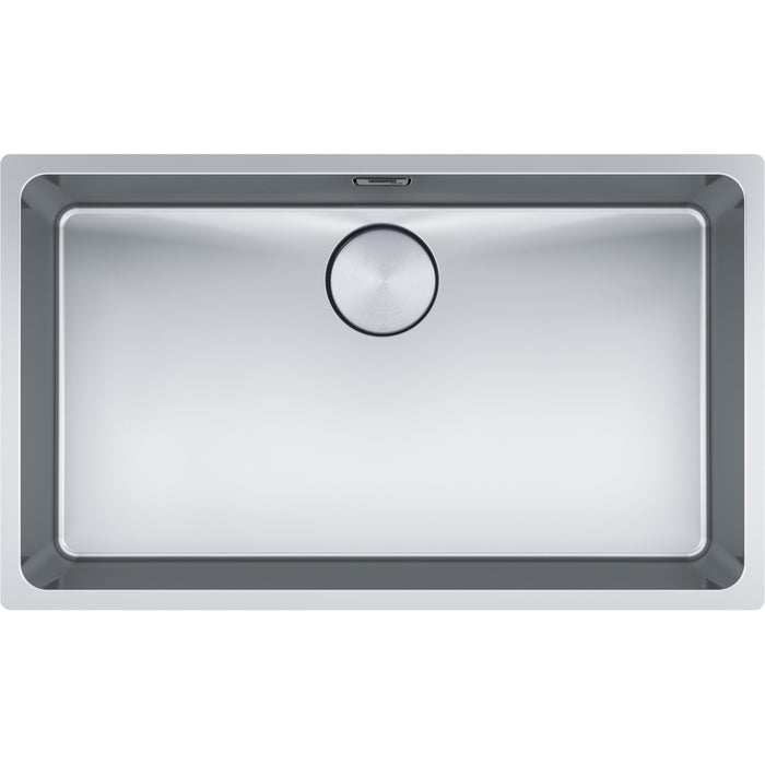 Franke MYX110-70 Mythos Single Bowl Undermount Sink – STAINLESS STEEL