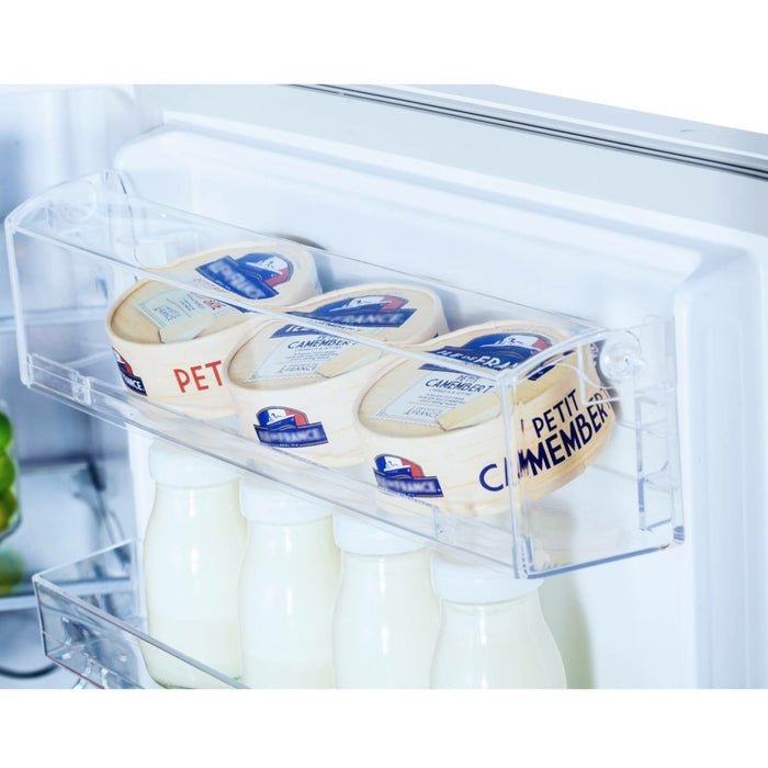 Grade A Hisense RIB312F4AWE No Frost Integrated Fridge Freezer, Sliding Hinge, 70/30, White, E Rated BB9426