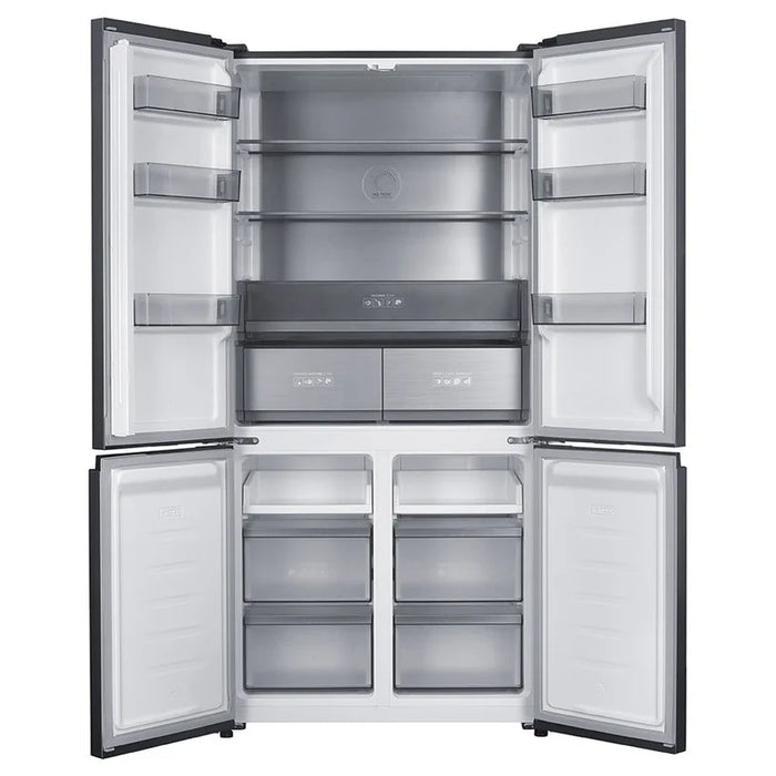 Teknix TMD19091SIX - Inox 505L Multi Door American Fridge Freezer - Total No Frost - E Rated