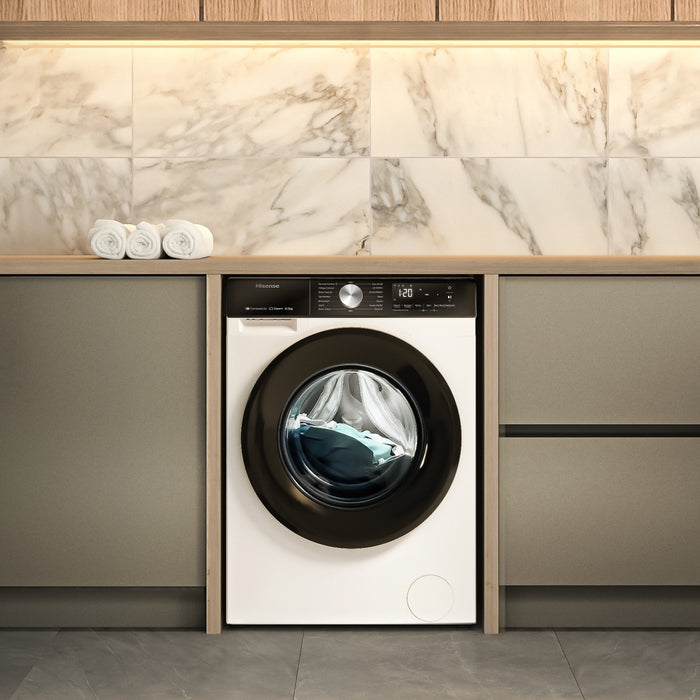 Hisense WF3S1043BW3 Washing Machine, 10.5kg, 1400 Spin, White, A Rated