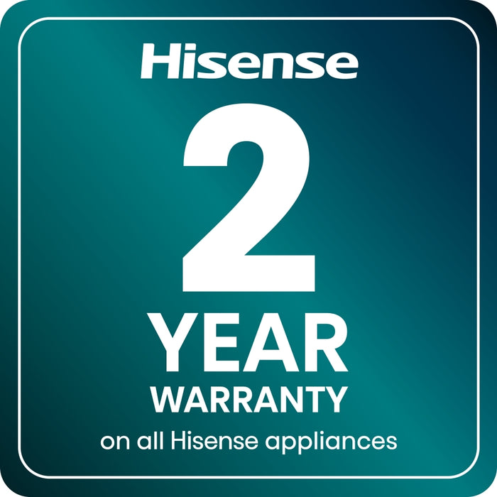 Hisense WF3S1243BB3 Washing Machine, 12kg, 1400 Spin, Black, A Rated
