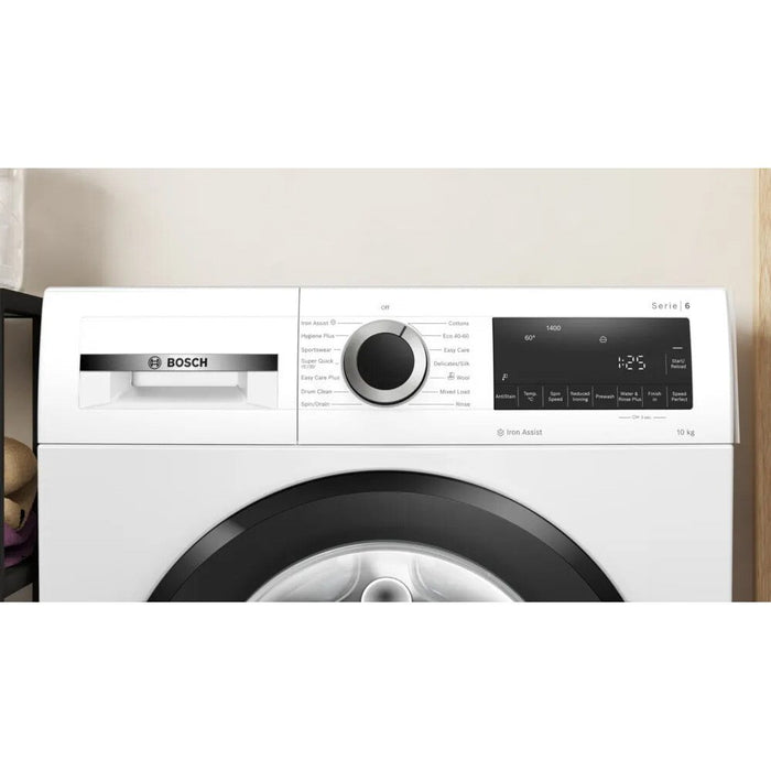 Bosch WGG254Z1GB Series 6 Washing Machine, 10kg, 1400 Spin, White, A Rated