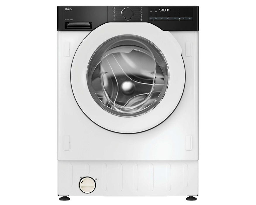 Haier BHA6S69M6D9J-80 - White 9KG Integrated Washing Machine - 1600 RPM - A energy