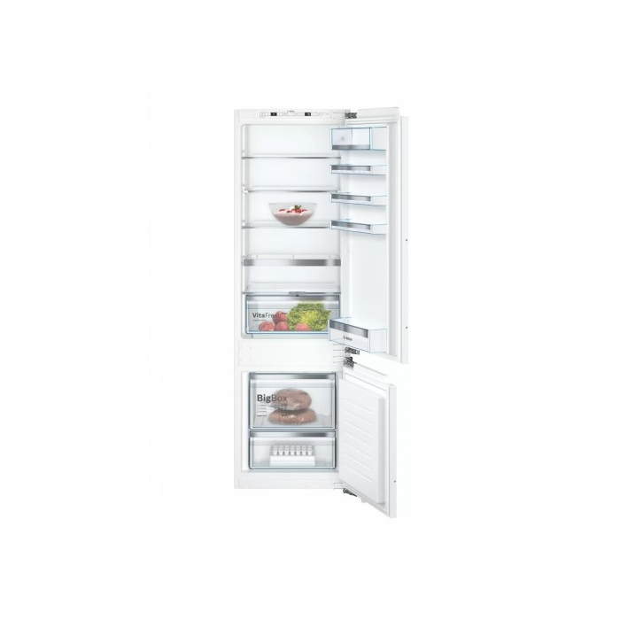 Bosch Series 6 KIS87AFE0G Integrated 70/30 Fridge Freezer with Fixed Door Fixing Kit - White BB4010