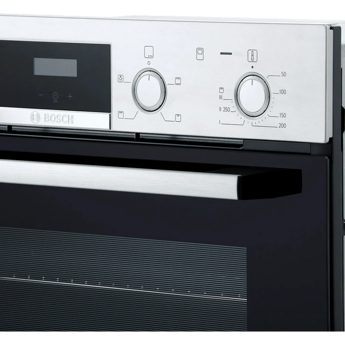 Bosch Series 4 MBS533BS0B Built In Electric Double Oven - Stainless Steel - A/B Rated
