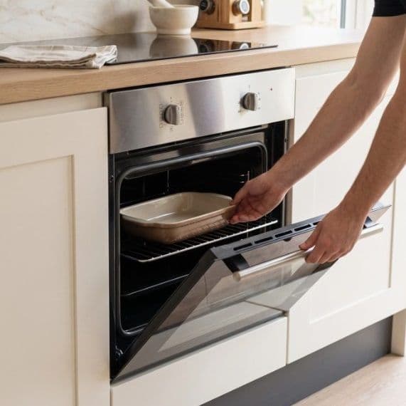 COOKOLOGY BOFA65SS Built-In Single Fan Assisted Oven Stainless Steel