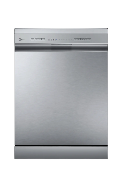 Midea MDWPF1233C(S)-WG-UK - Silver Freestanding Dishwasher - E energy