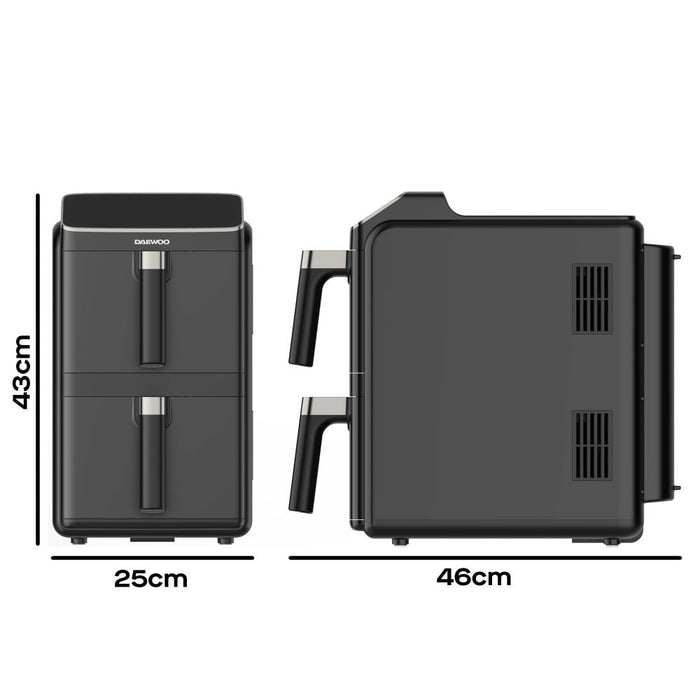Daewoo SDA2916GE 10L Dual Stack Air Fryer