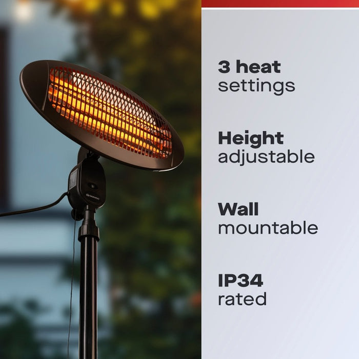 Daewoo HEA2048GE 2000W Electric Patio Heater
