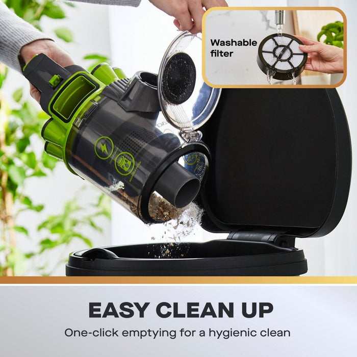 Daewoo FLR00046GE 2L 700W Bagless Tornado Cylinder Vacuum Cleaner