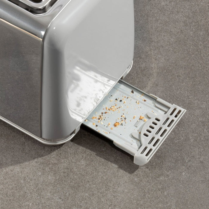 Daewoo SDA2595GE Grey Kensington 2 Slice Toaster