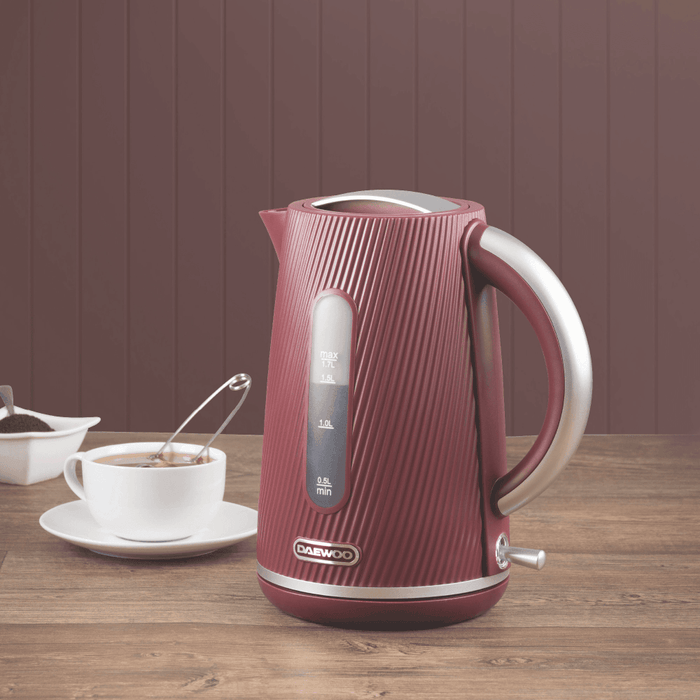 Daewoo SDA2775GE Ruby Cascade 1.7L Jug Kettle