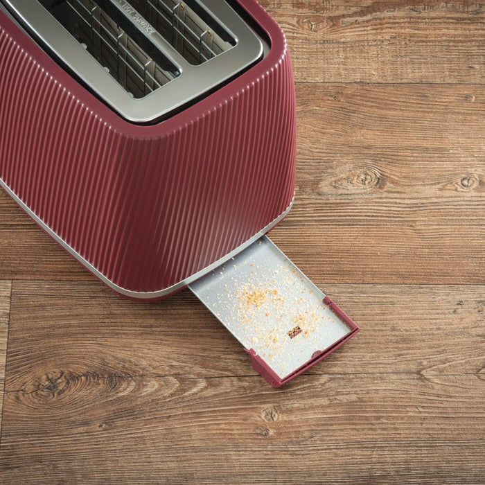 Daewoo SDA2778GE Ruby Red Cascade 2 Slice Toaster