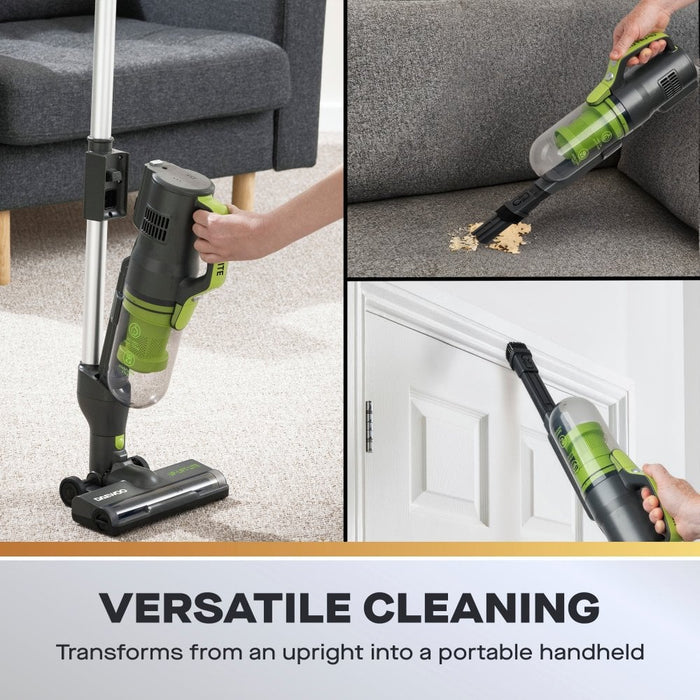 Daewoo FLR00225GE Tornado 2-in-1 Up-Lift Lite Upright Cordless Vacuum Cleaner