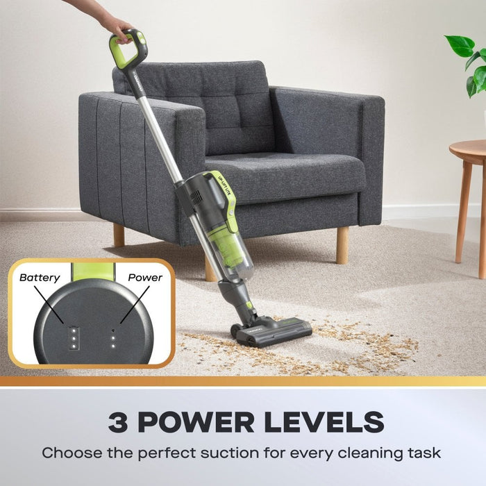 Daewoo FLR00225GE Tornado 2-in-1 Up-Lift Lite Upright Cordless Vacuum Cleaner
