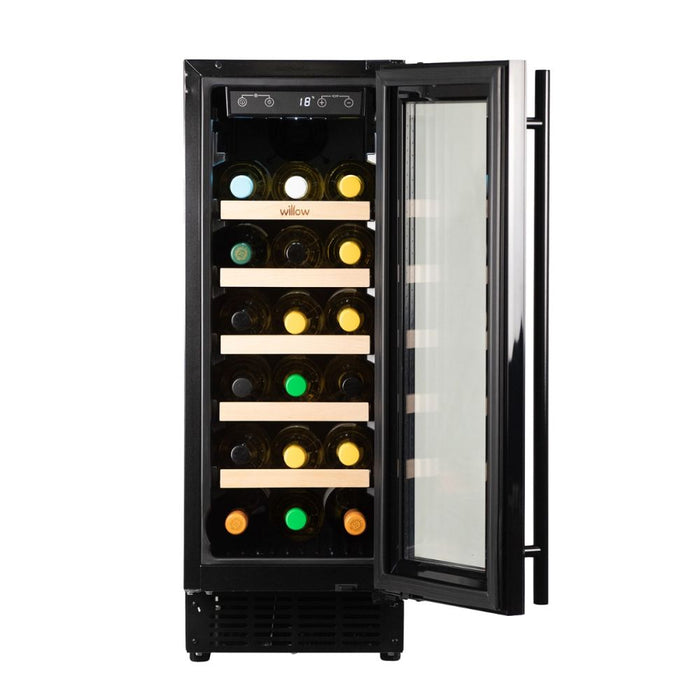 Willow 60L Under Counter Wine Cooler W30WCB - Black