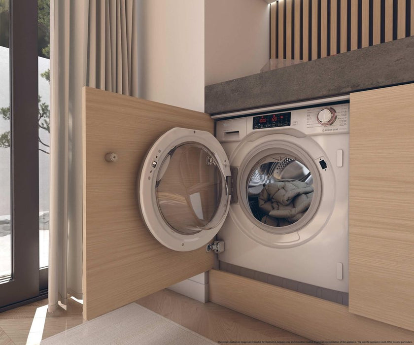 Hoover HBWS494DMSW5 H-Wash 300 Pro Integrated 9kg 1400rpm Washing Machine in White