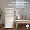 Igenix AC IGAC01007W 7000 BTU 3-in-1 Portable Air Conditioner, White