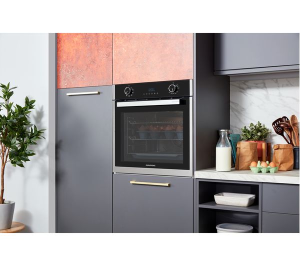 GRUNDIG GEBM19300XC Electric Oven - Stainless Steel
