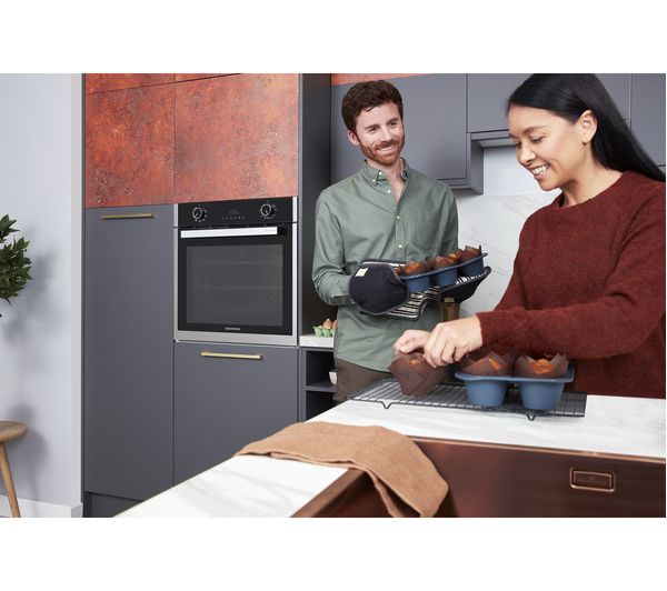 GRUNDIG GEBM19300XC Electric Oven - Stainless Steel