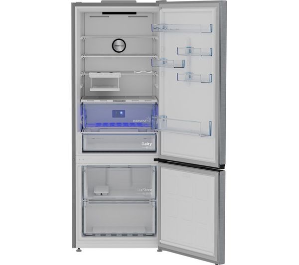 BEKO Pro HarvestFresh AeroFlow CNG5785VPS 60/40 Fridge Freezer - Stainless Steel
