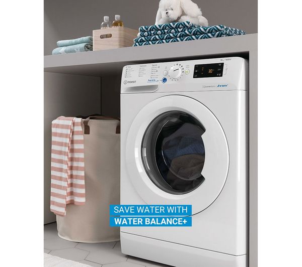 Indesit MTWC 71485 W UK 7kg Washing Machine with 1400 rpm - White - B Rated