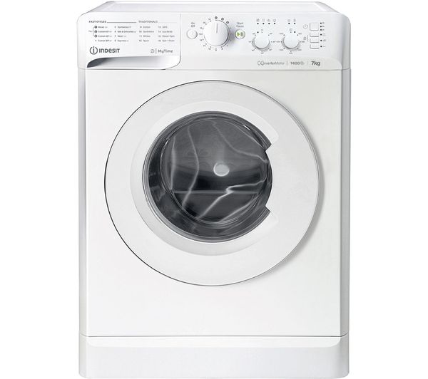 Indesit MTWC 71485 W UK 7kg Washing Machine with 1400 rpm - White - B Rated