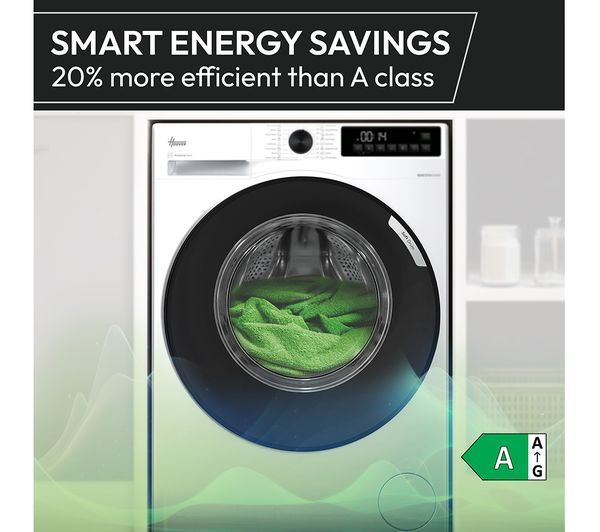 HOOVER H-WASH 600 HBSI 410CIL8U-80 Integrated WiFi-enabled 10 kg 1400 Spin Washing Machine - White