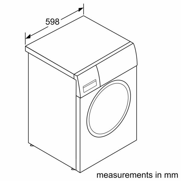 Bosch WGG24400GB 9kg Series 6 Washing Machine 1400rpm – WHITE