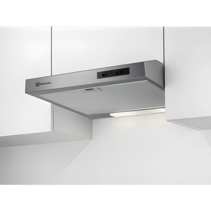 Electrolux EFU216S - Grey 60cm Cooker Visor Hood - 272m³/h - D Energy