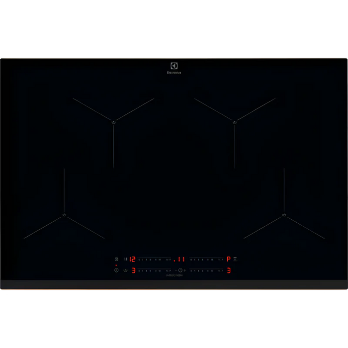 Electrolux LIS824 - Black Induction Hob - 80cm - 4 Zones