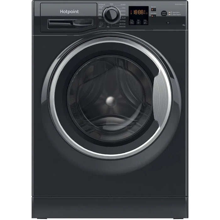 Hotpoint NSWF 946BSUK Washing Machine - Black