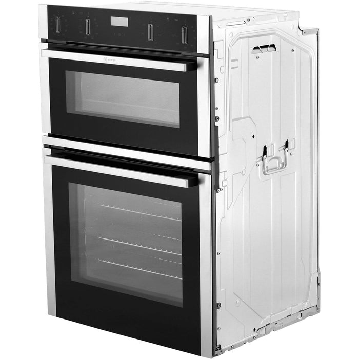 NEFF N50 U1ACE5HN0B Built In Electric Double Oven - Stainless Steel - A/B Rated