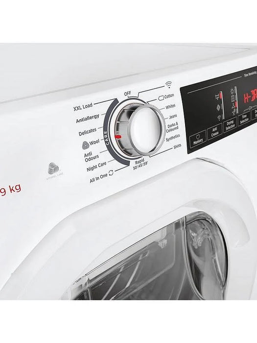 HOOVER H-Dry 350 HRE C9TE-80 WiFi-enabled 9 kg Condenser Tumble Dryer - White