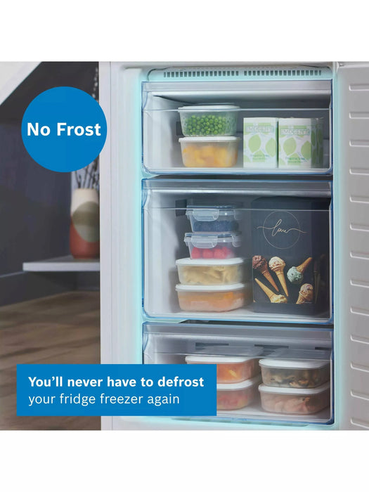BOSCH Series 2 KGN34NWEAG 50/50 Fridge Freezer - White