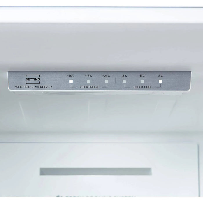 Midea MDRB379FGD01 - Midea MDRB379FGD01 Combi Fridge Freezer D Rated in White