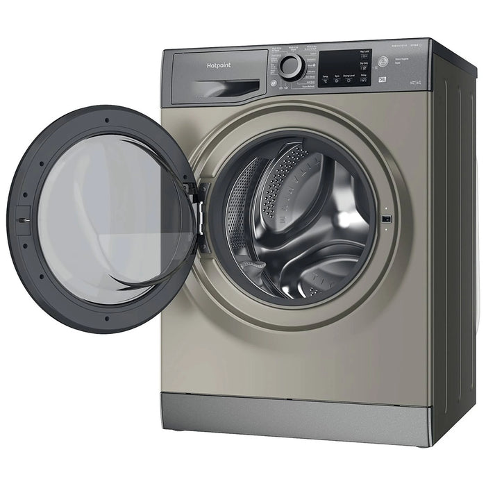 Hotpoint NDB9635GK UK Freestanding Anti Stain 9/6kg 1400rpm Washer Dryer in Graphite