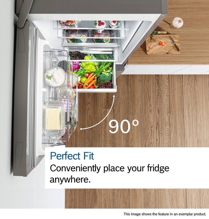 BOSCH Series 2 KGN34NWEAG 50/50 Fridge Freezer - White