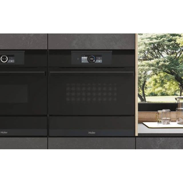 Haier HWO45NB6T0B1 I-Touch 45cm Compact Wi-Fi Oven with Microwave