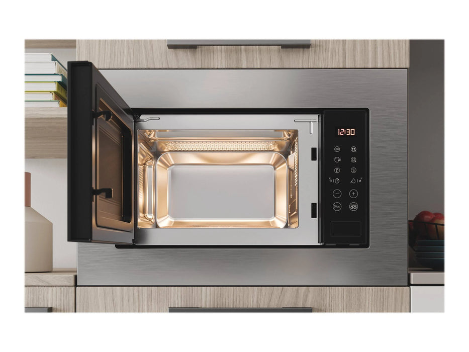 Indesit MWI 120 GX Built-in Grill Microwave 20 L 800 W Stainless Steel