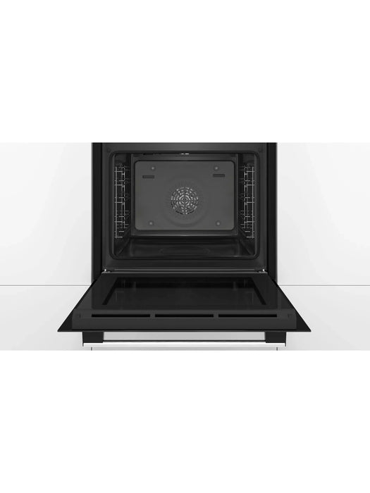 Bosch HQA534BB3B Series 4 Built-In Electric Single Oven, Black, A+ Rated