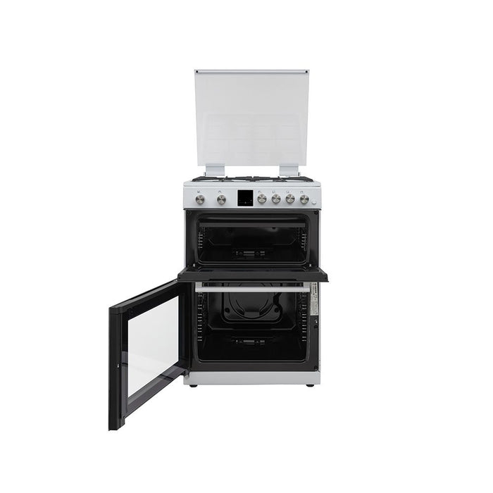 Teknix TKGD60W Double Oven Gas Cooker 60Cm White