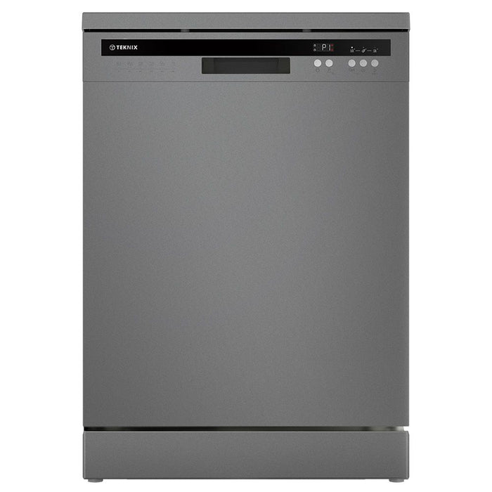 Teknix TX3FD618S - Silver Dishwasher - 15 Place Settings - C Energy Rating
