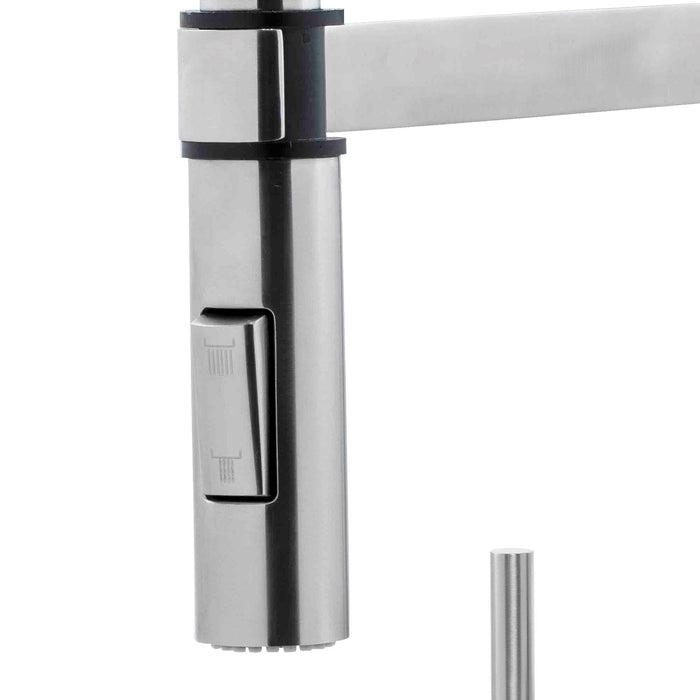 Caple Novato Spray Tap Stainless Steel